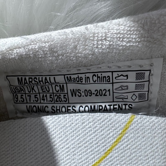 Vionic Beach White Marshall Slip On Sneakers - Picture 8 of 9